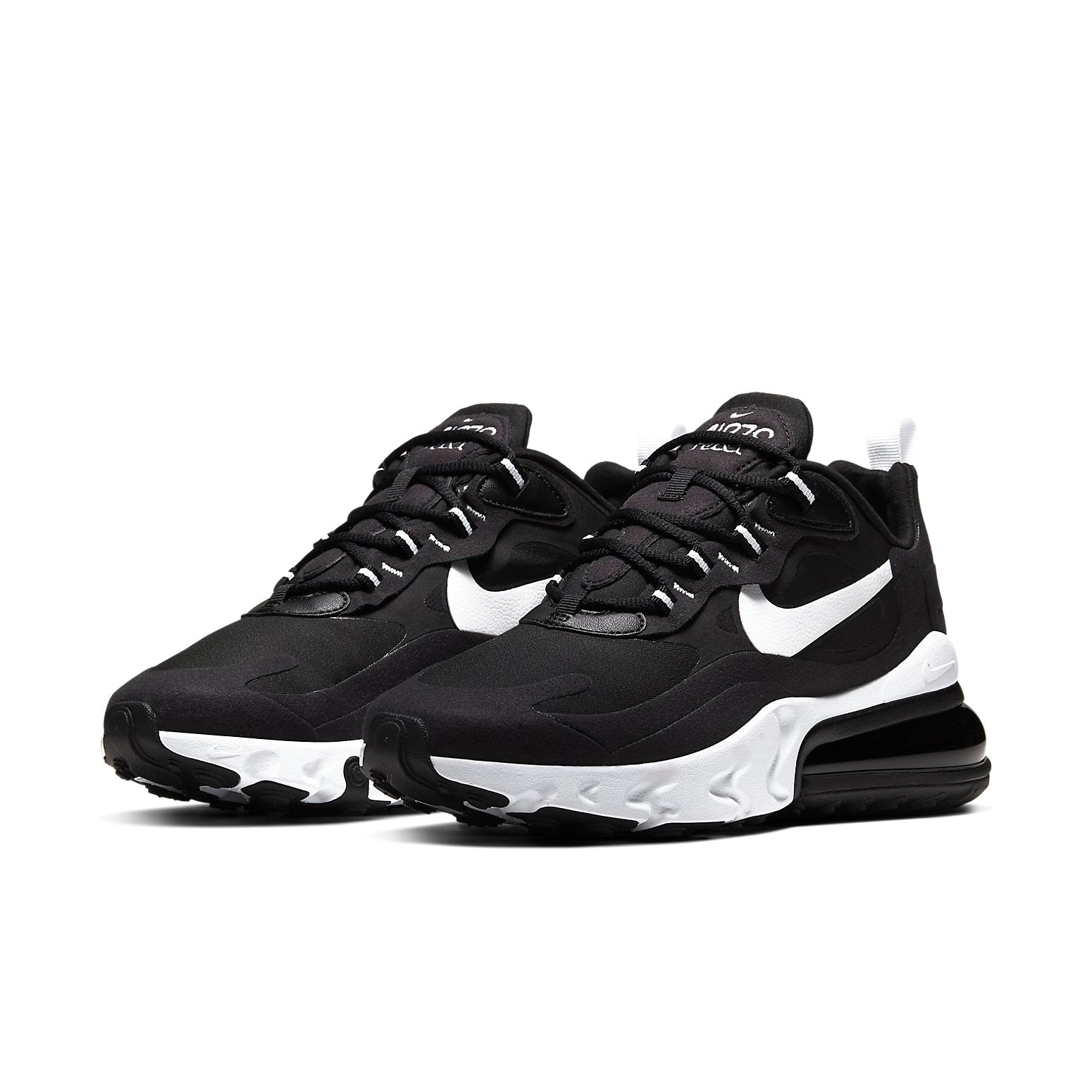 (WMNS) Nike Air Max 270 React 'Black White' AT6174-004