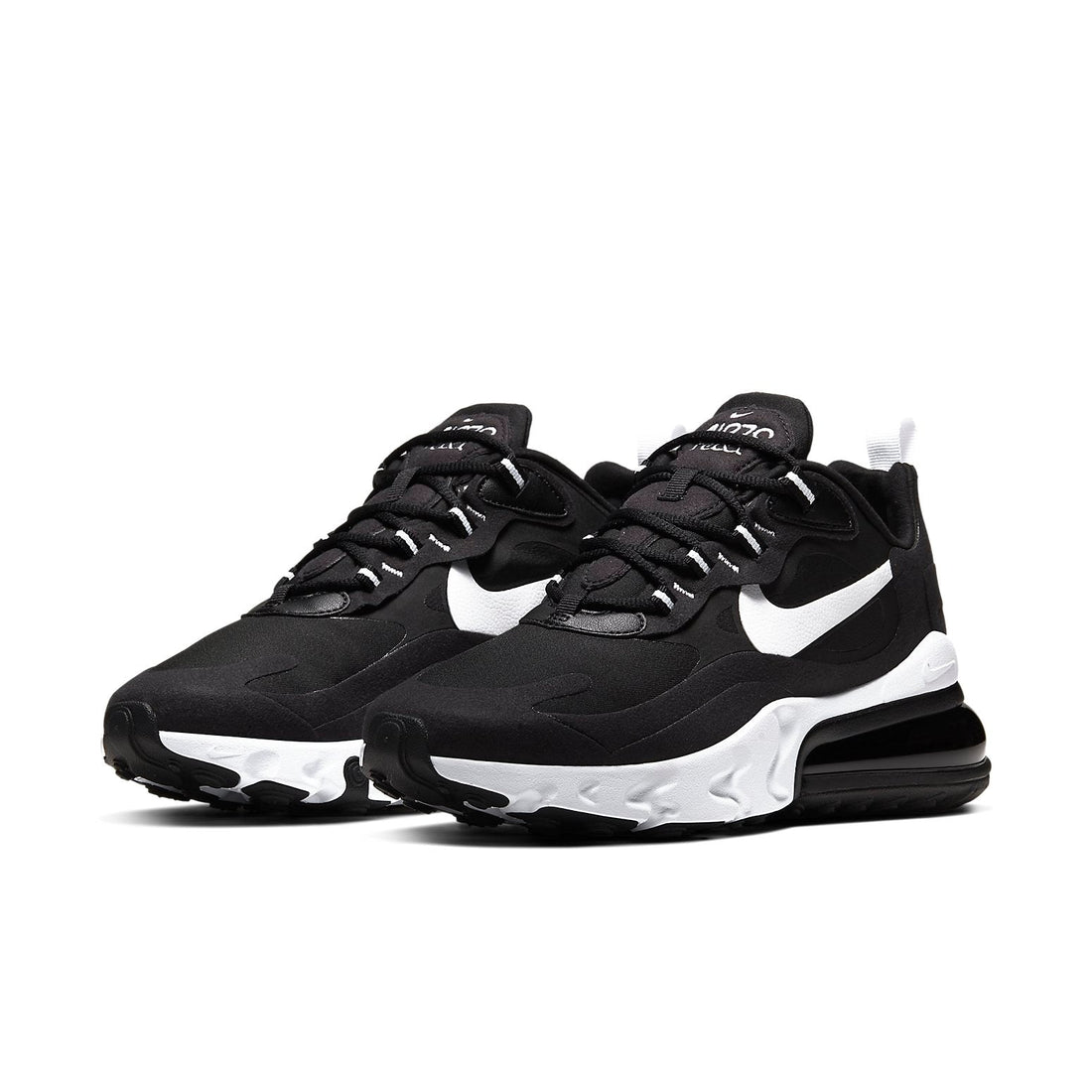 (WMNS) Nike Air Max 270 React 'Black White' AT6174-004