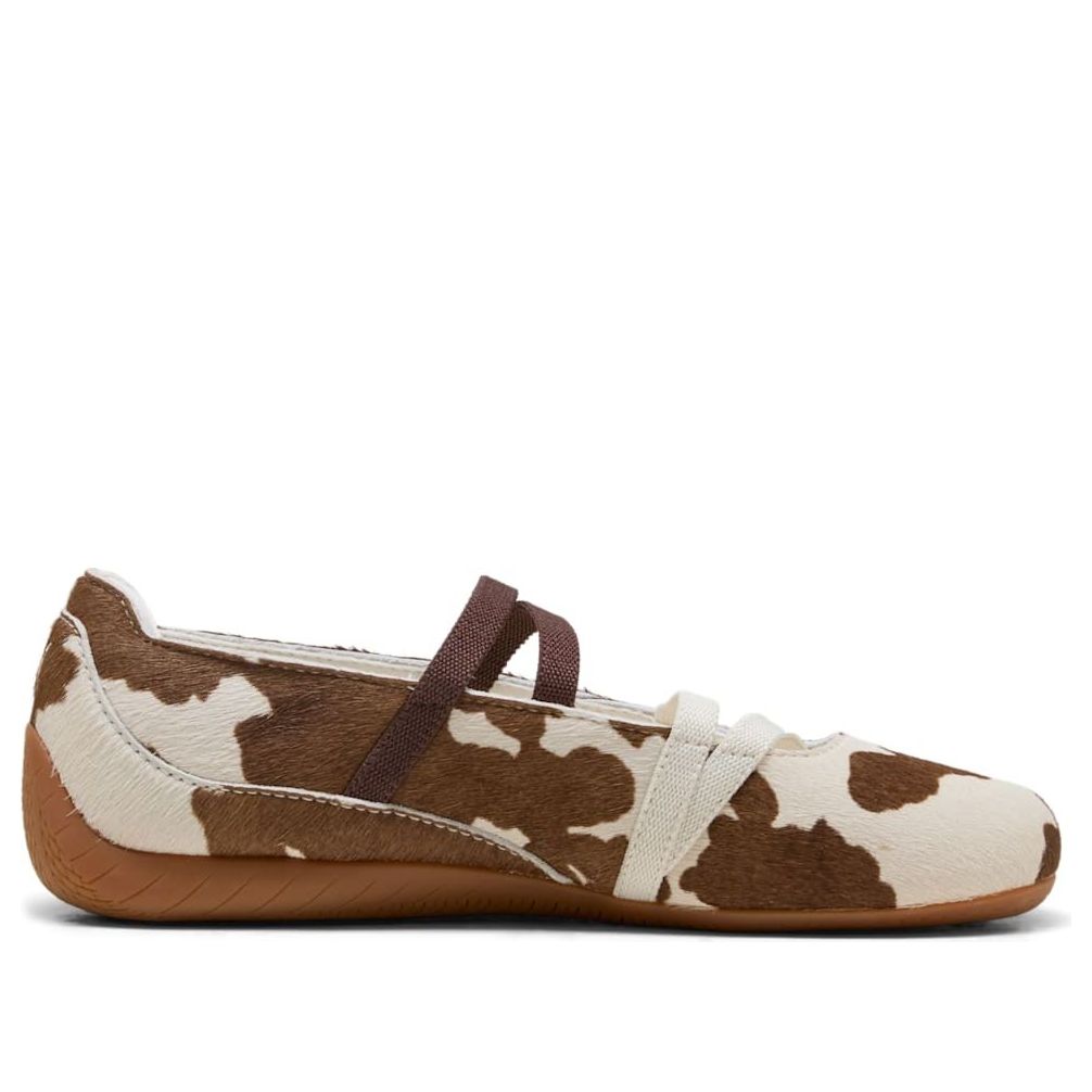 (WMNS) PUMA Speedcat Ballet 'Cow Print' 407787-01