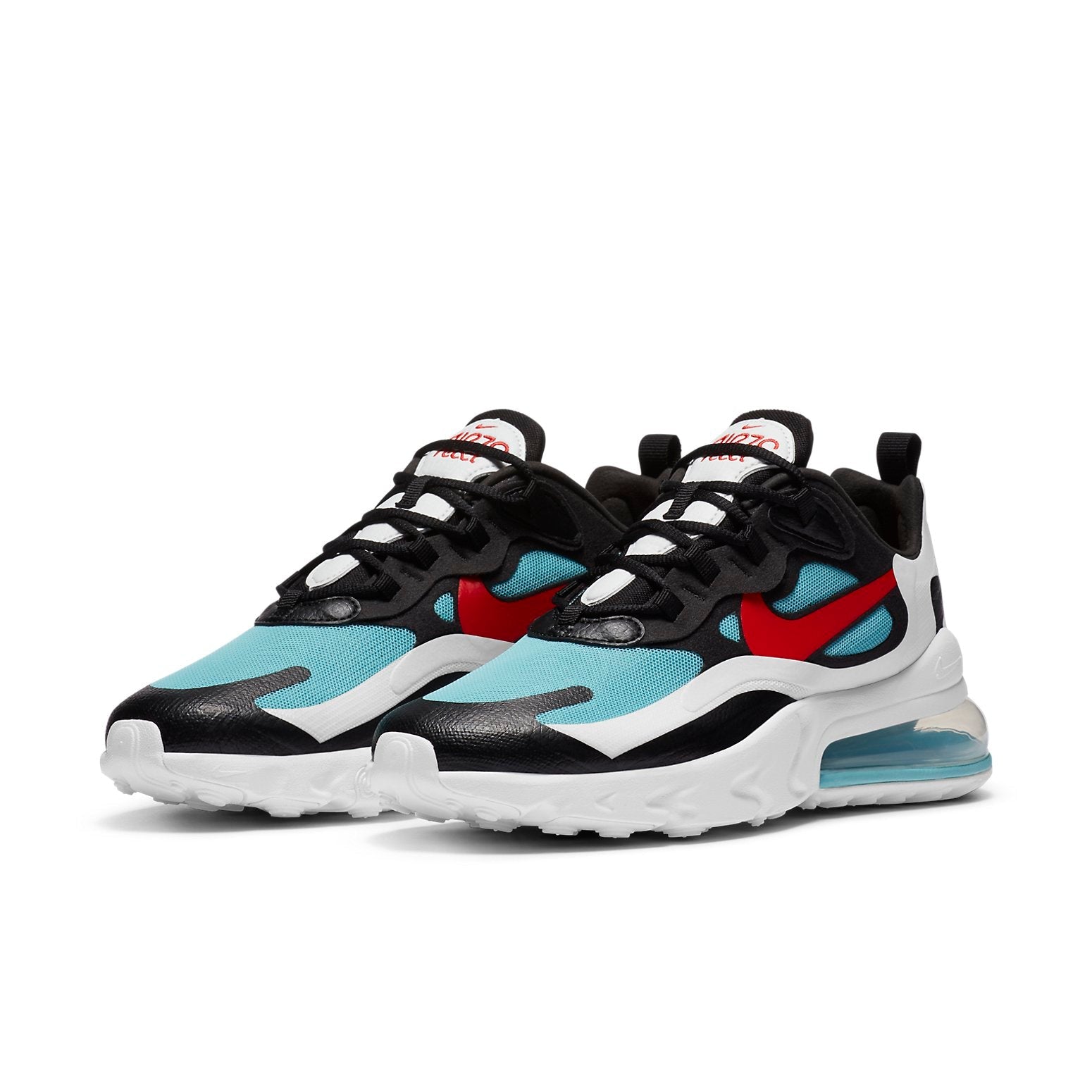 (WMNS) Nike Air Max 270 React 'Bleached Aqua Chile Red' DA4288-001