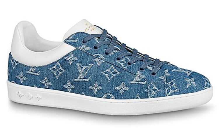 LOUIS VUITTON Luxembourg Sneakers 'Denim Blue' 1A8QDS