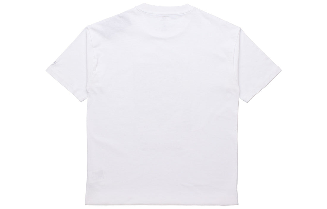 Converse Chuck Taylor Washed Archive Basketball T-Shirt Asia Sizing 'White' 10022903-A02