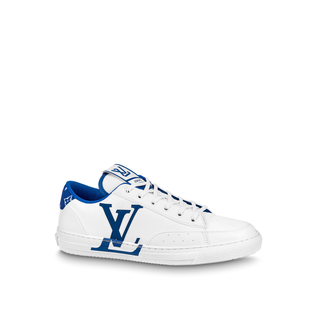 LOUIS VUITTON Charlie Sneakers 'White Blue' 1AANJM