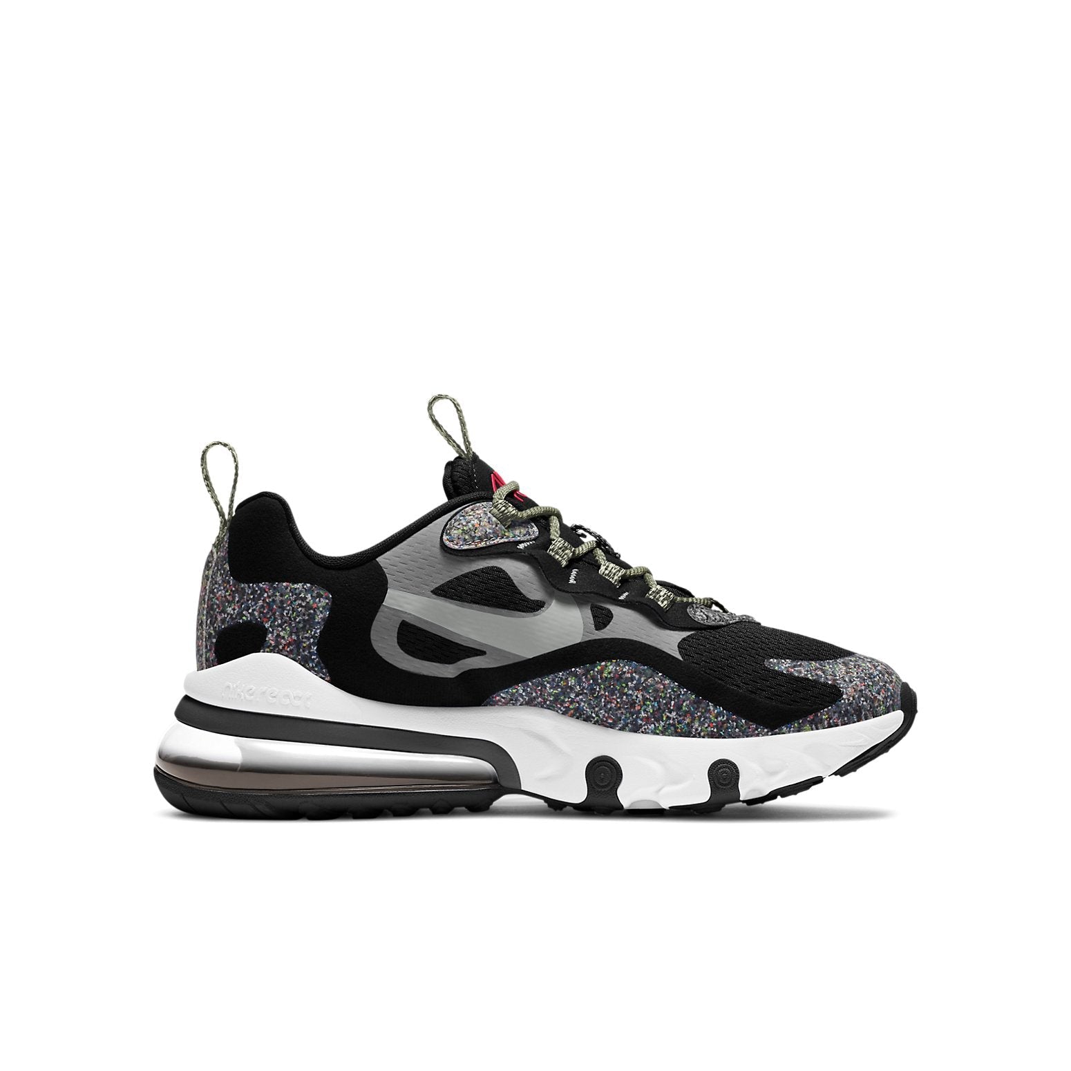 (GS) Nike Air Max 270 React SE 'Grind Black' CN8282-001