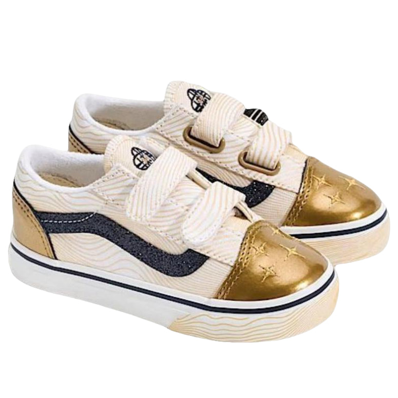 (TD) Vans x Kpop Demon Hunters Old Skool V 'Golden' VN000Z9TGLD
