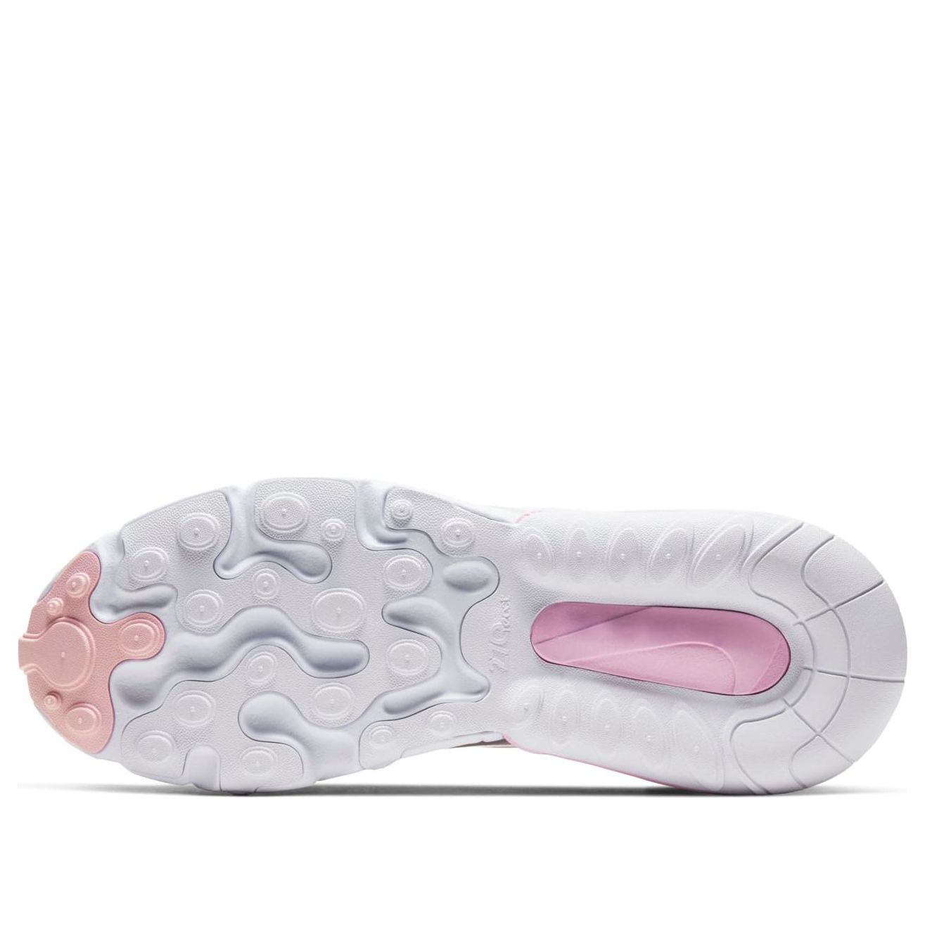 (WMNS) Nike Air Max 270 React 'White Pink Foam' CZ0372-101