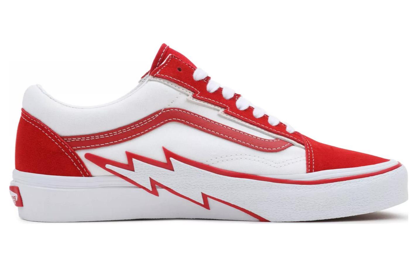 Vans Old Skool 2-Tone Bolt 'White Red' VN0009Q56RT