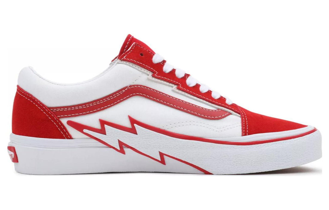 Vans Old Skool 2-Tone Bolt 'White Red' VN0009Q56RT