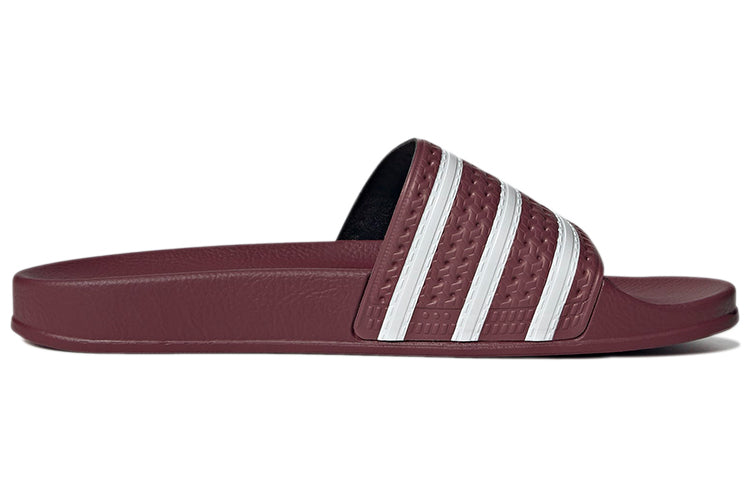 adidas Adilette Slides 'Quiet Crimson' GY1308