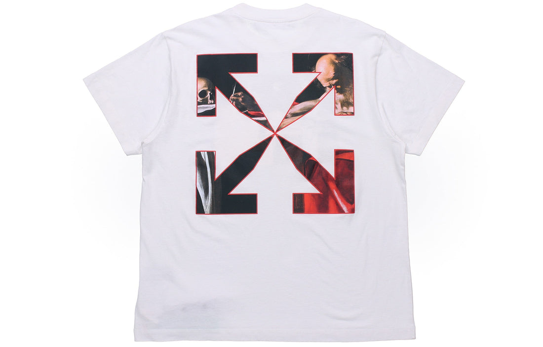 Off-White Caravaggio Over Tee 'White' OMAA038R21JER0030125
