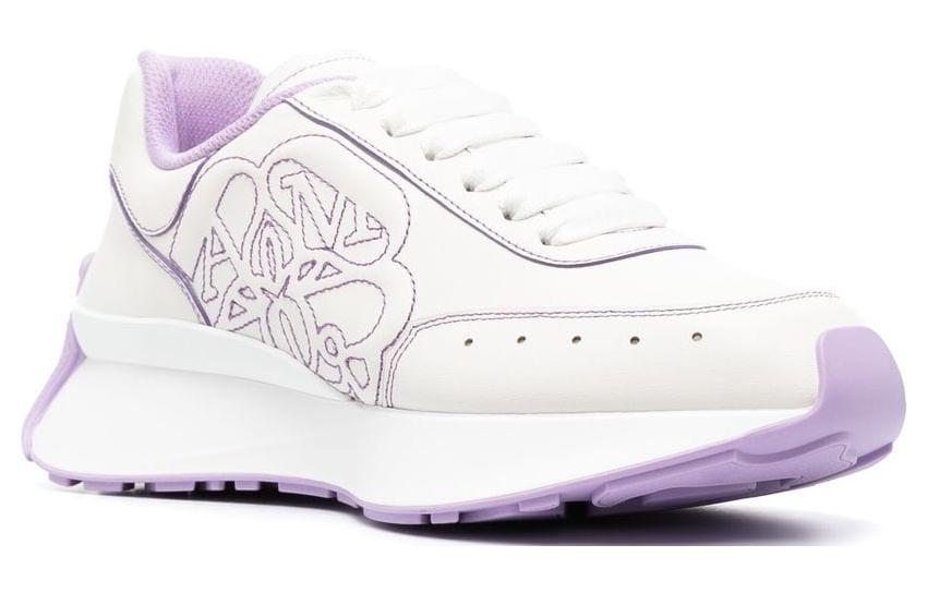 (WMNS) Alexander McQueen Sprint Runner 'White Lilac' 687995WIC9K8888