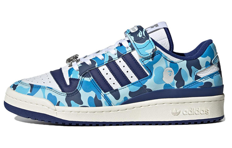 adidas x A Bathing Ape Forum Low 84 '30th Anniversary - Blue' ID4772