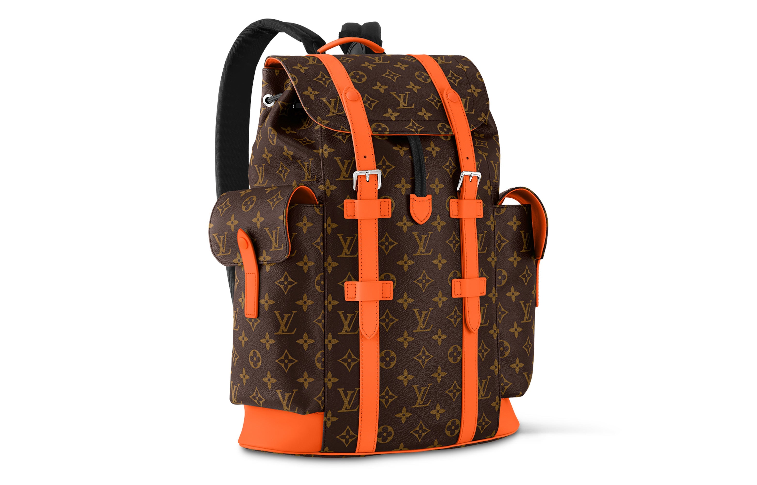 LOUIS VUITTON Christopher MM Monogram Macassar Canvas 'Brown Orange' M46814