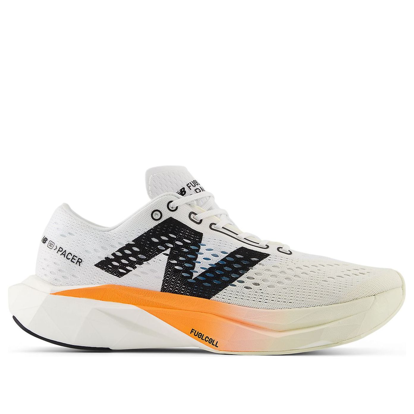 New Balance FuelCell SuperComp Pacer v2 'Hot Mango White' MFCRRCH2