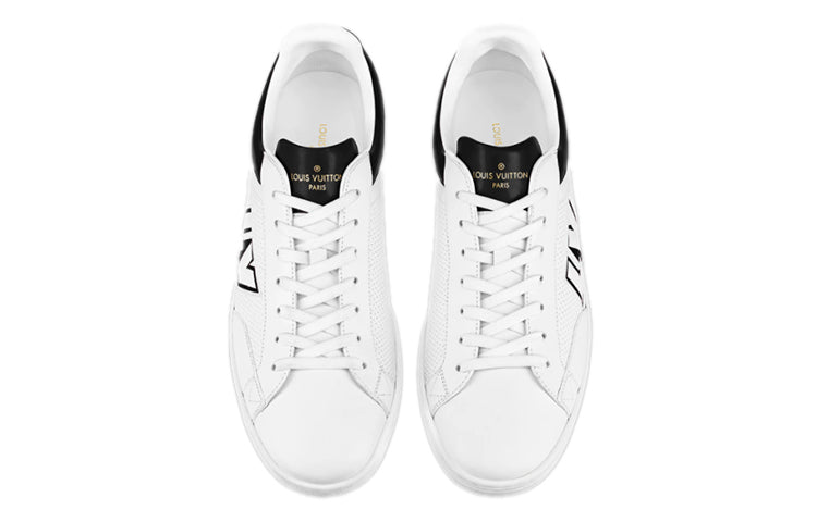 LOUIS VUITTON Luxembourg Sneakers 'White Black' 1A8XZS