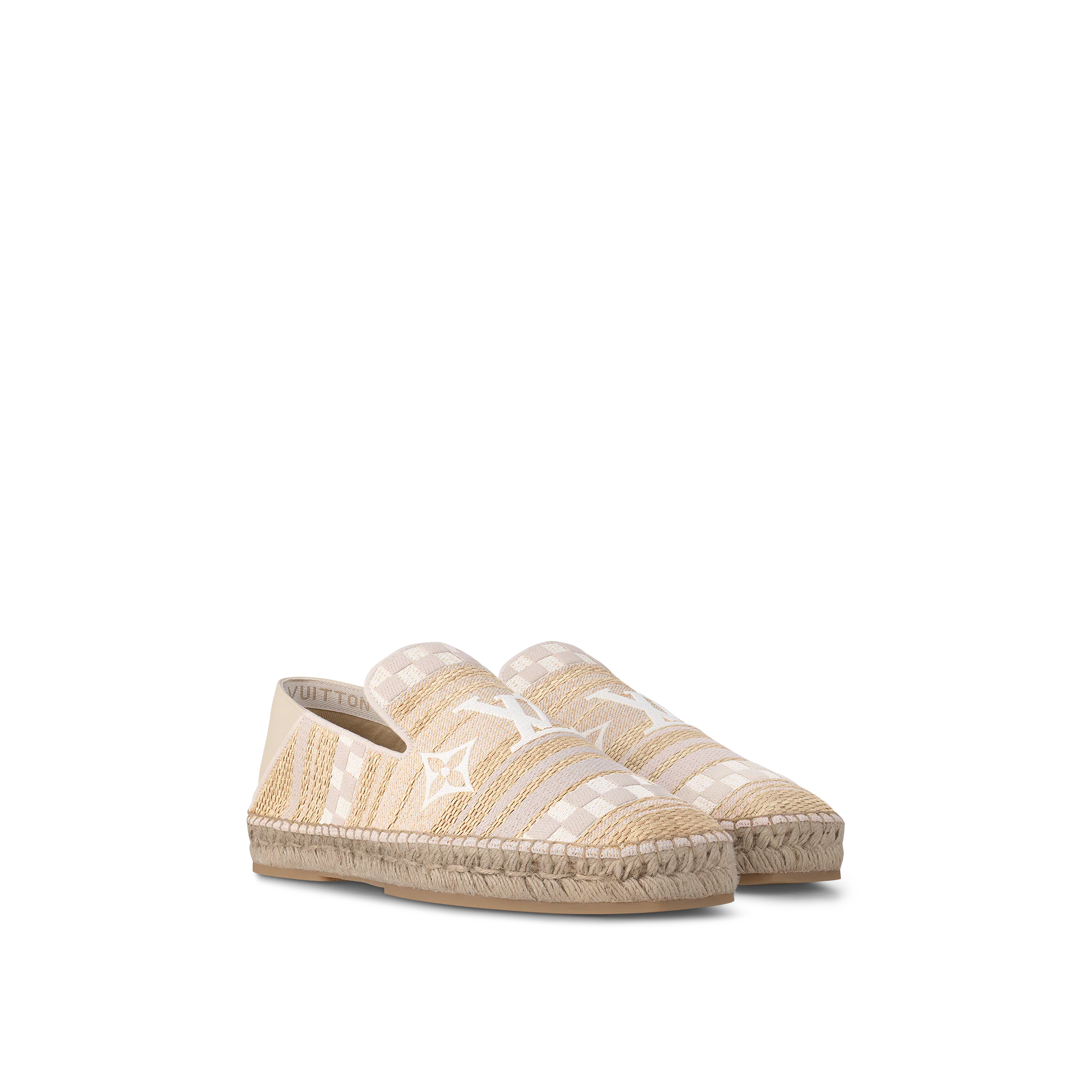 LOUIS VUITTON Bidart Espadrille Shoes 'Beige yellow' 1ABNYU