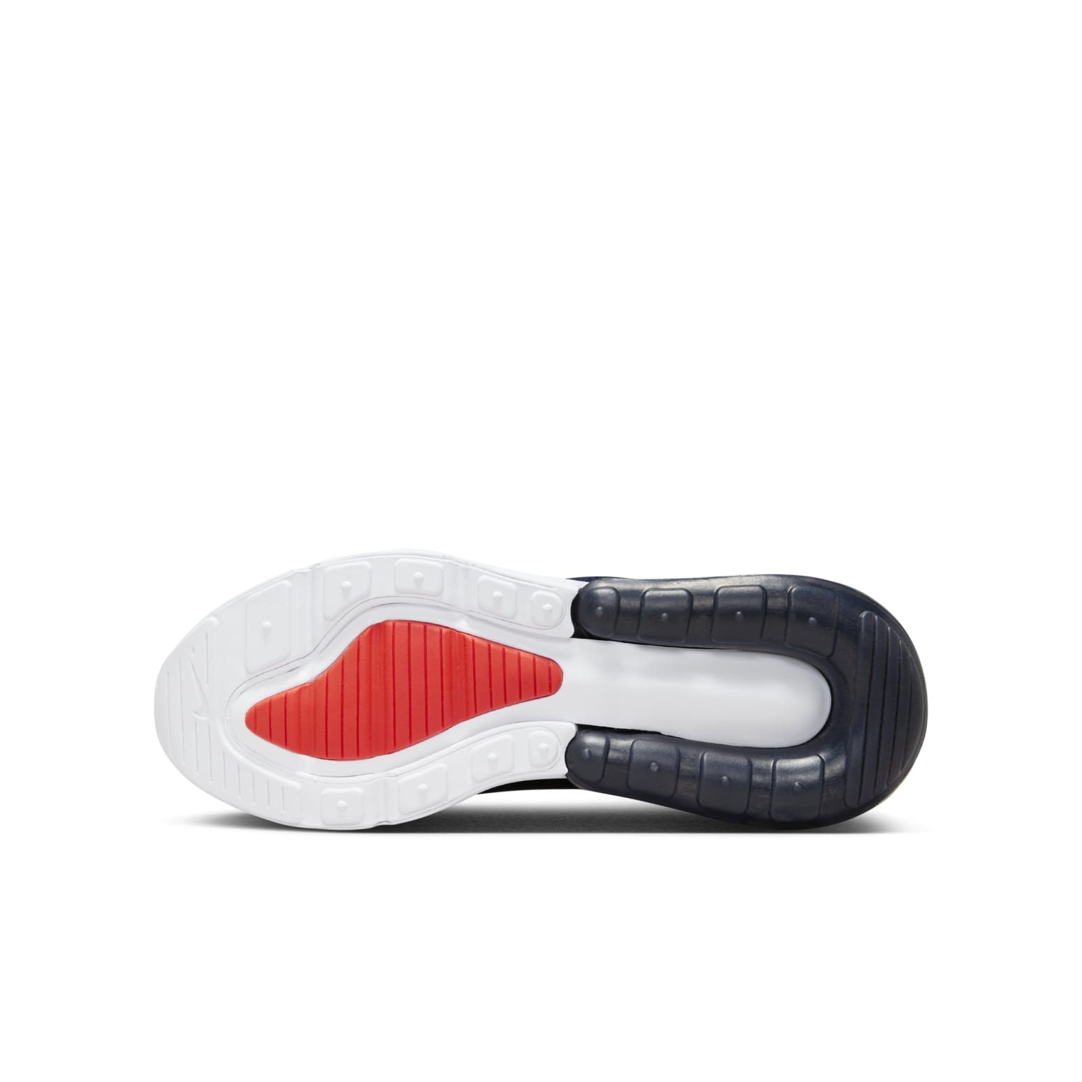(GS) Nike Air Max 270 'Midnight Navy Picante Red' 943345-410