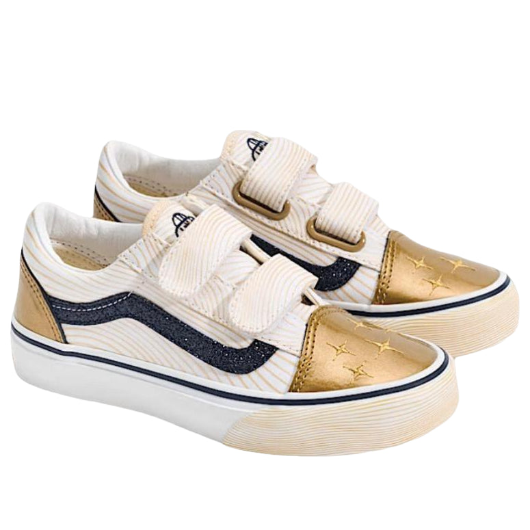 (PS) Vans x Kpop Demon Hunters Old Skool V 'Golden' VN000V21GLD