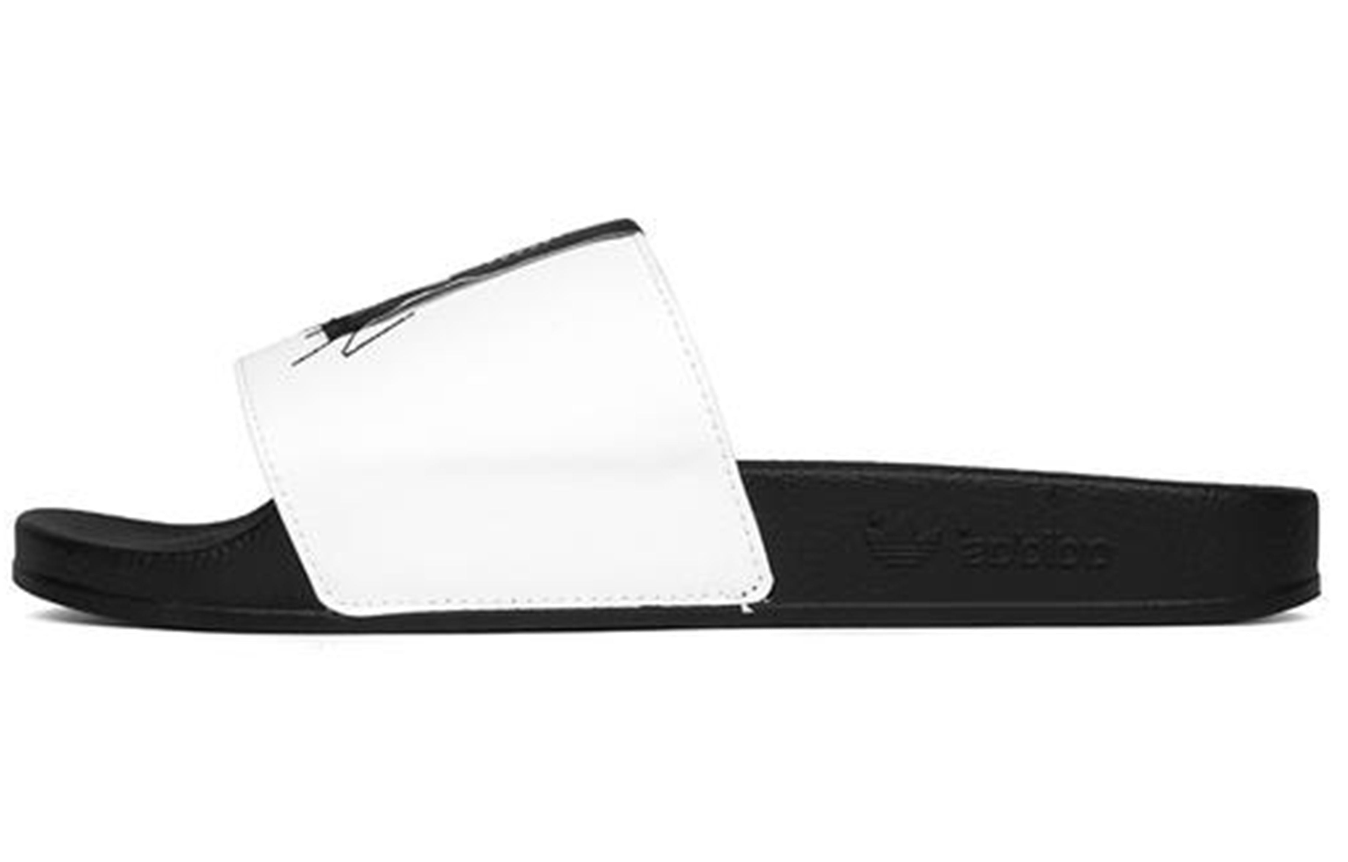 adidas Y-3 ADILETTE Slippers 'Black White' BC0911
