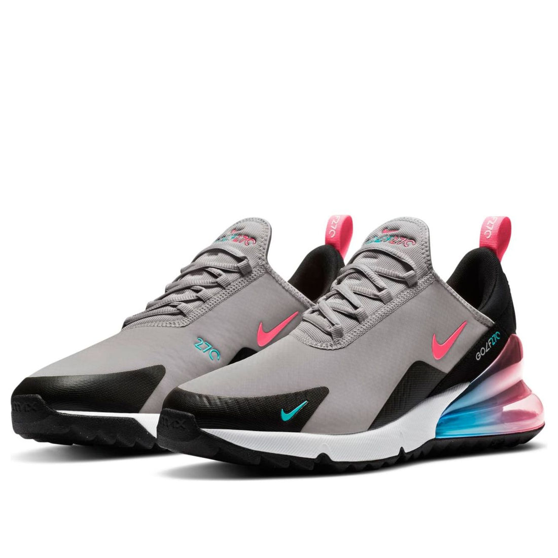 Nike Air Max 270 Golf 'Atmosphere Grey Hot Punch' CK6483-024