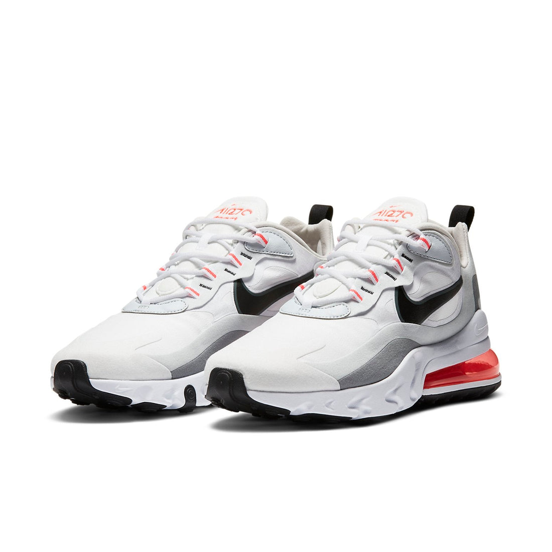 Nike Air Max 270 React 'White Crimson Black' CT1280-100