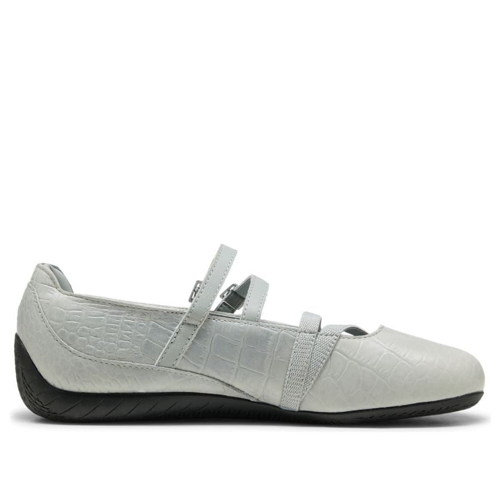 (WMNS) PUMA Speedcat Ballet 'Croc Print Vapor Gray' 405327-02