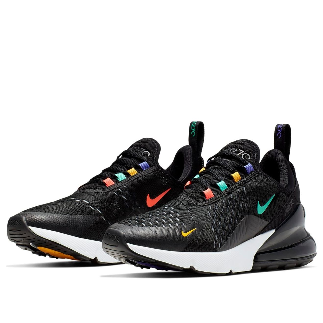 (WMNS) Nike Air Max 270 'Black Flash Crimson' AH6789-023