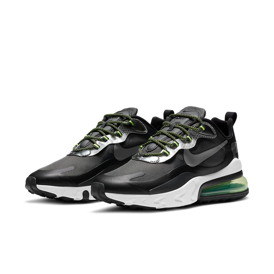 Nike 3M x Air Max 270 React SE 'Black Reflective Silver' CT1647-001