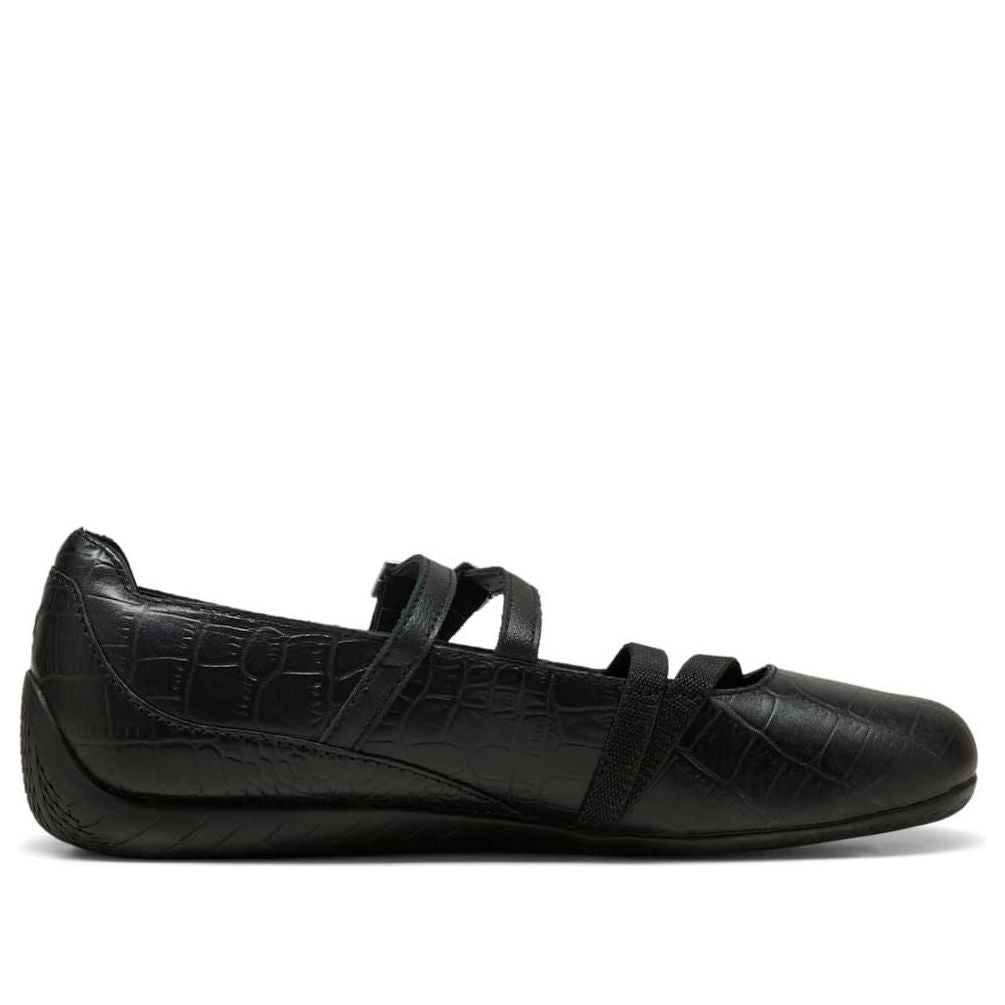 (WMNS) PUMA Speedcat Ballet 'Croc Print Black' 405327-01