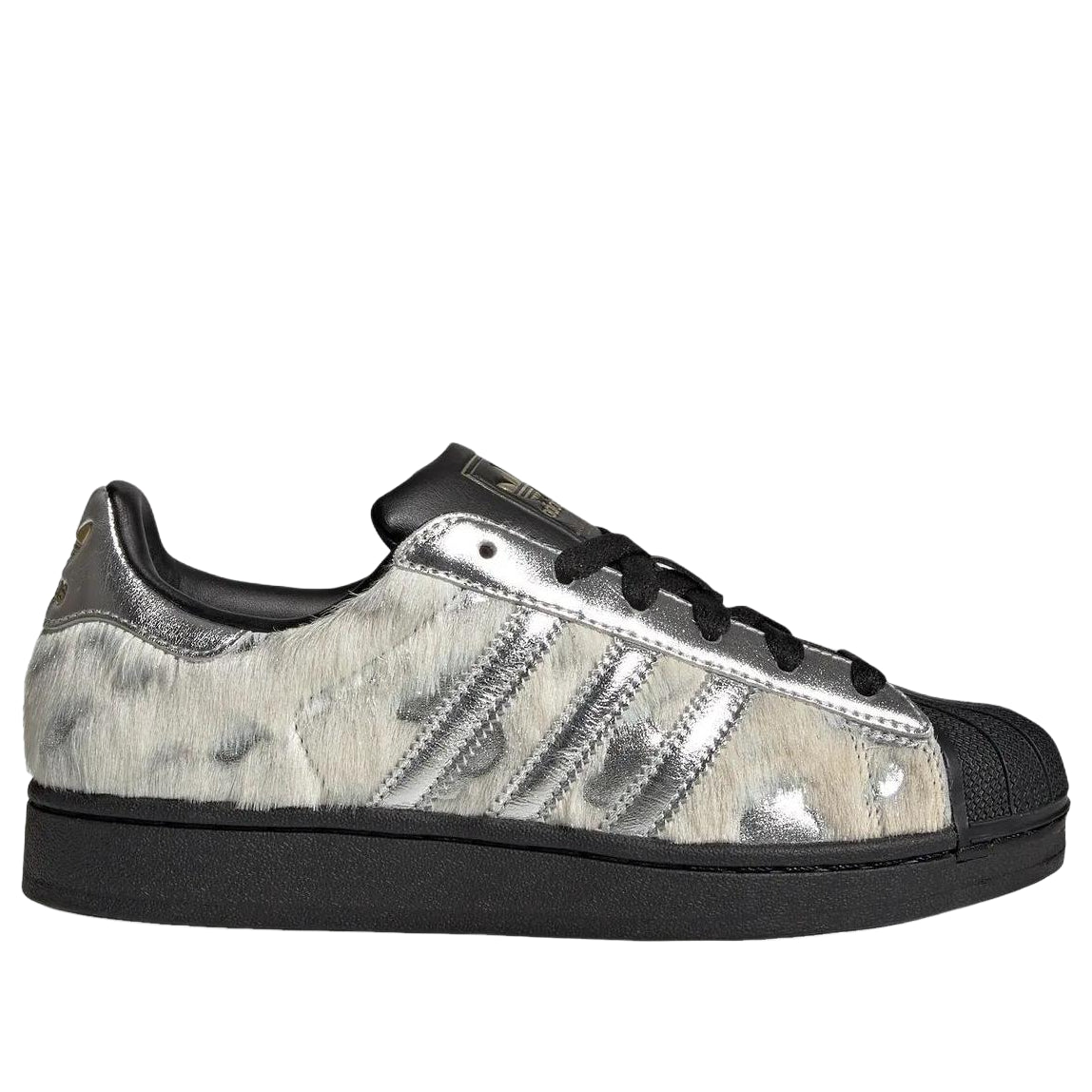 (WMNS) adidas Supertar II 'Pony Hair Cream Silver Metallic' KJ4863