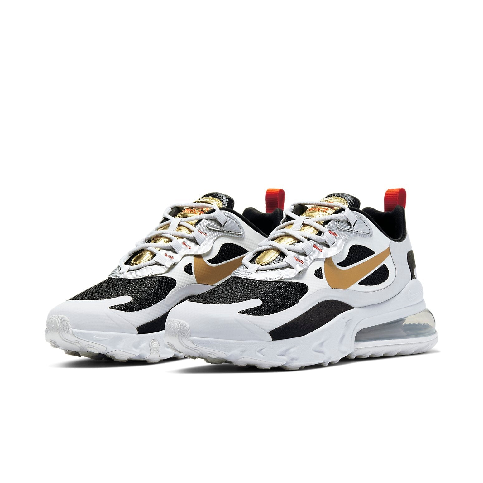 (WMNS) Nike Air Max 270 React 'Metallic Gold Swoosh' CT3433-001