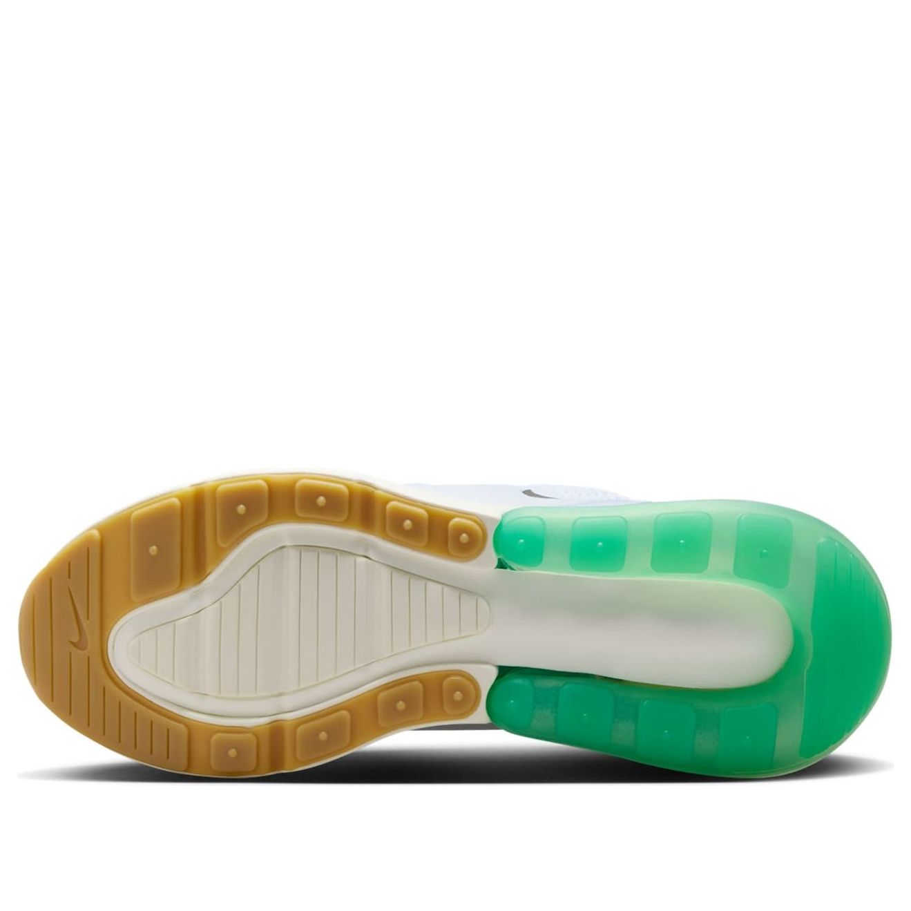 (WMNS) Nike Air Max 270 'White Summit White Stadium Green Black' AH6789-125