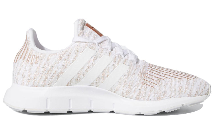(WMNS) adidas Swift Run 'White Copper Metallic' EG7983