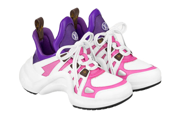 (WMNS) LOUIS VUITTON Archlight Sneakers 'White Pink Purple' 1A93YD