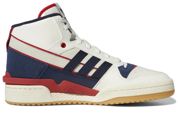 adidas Forum Exhibit Mid 'Inside Out - White Navy Scarlet' HQ1482