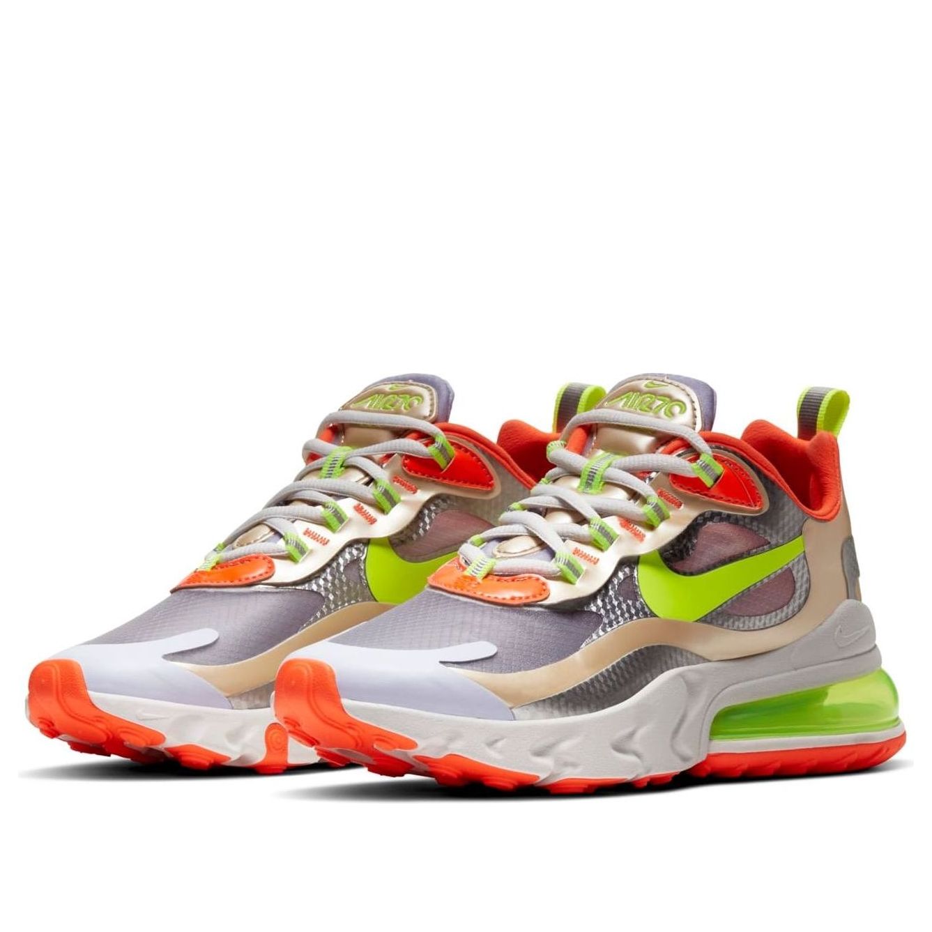 (WMNS) Nike Air Max 270 'Desert Ore Volt Orange' CQ0210-101