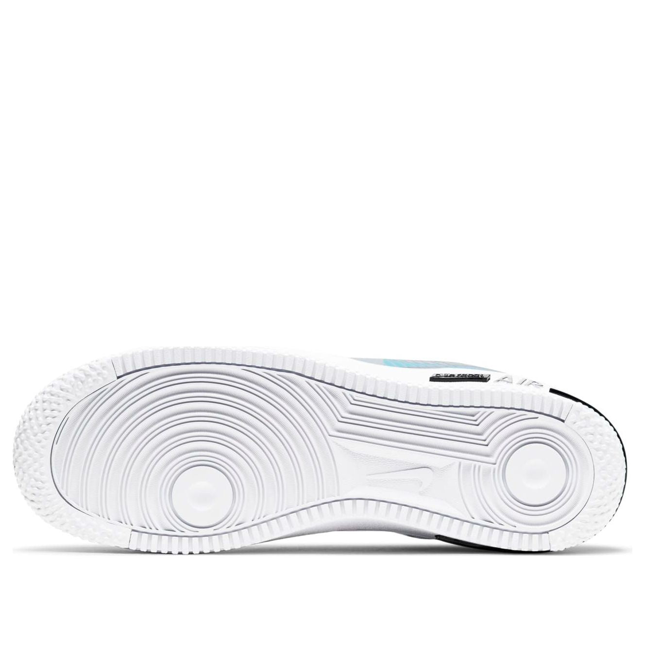 Nike x 3M Air Force 1 React LX 'Pure Platinum Baltic Blue' CT3316-001