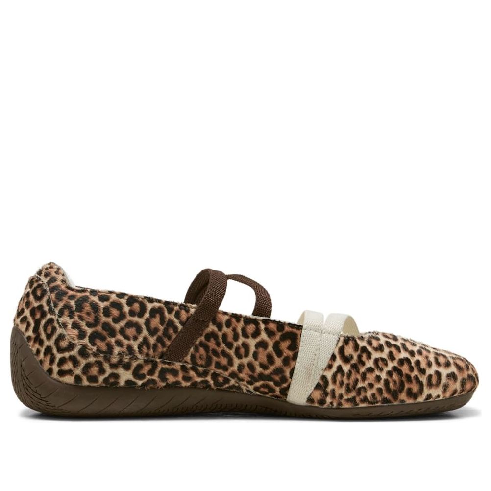 (WMNS) PUMA Speedcat Ballet Wild 'Leopard Pony Hair' 406689-01