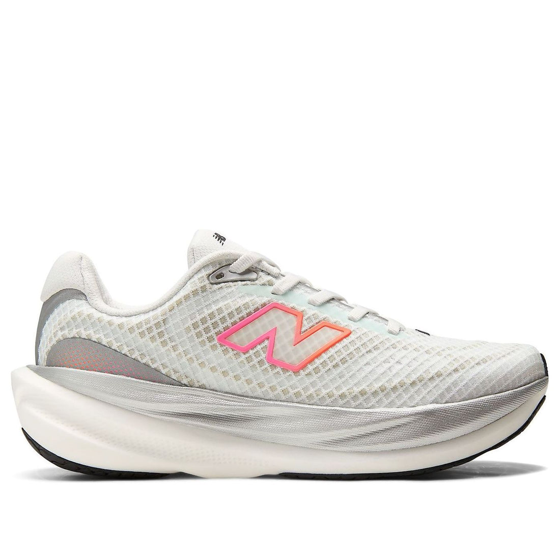 (WMNS) New Balance 1080v15 Breathe 'White Pink Heat Tangerine' W10809PJ