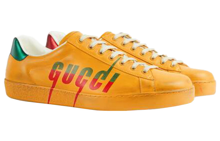 Gucci Ace 'Gucci Blade - Distressed Yellow' 576137-A38V0-7670