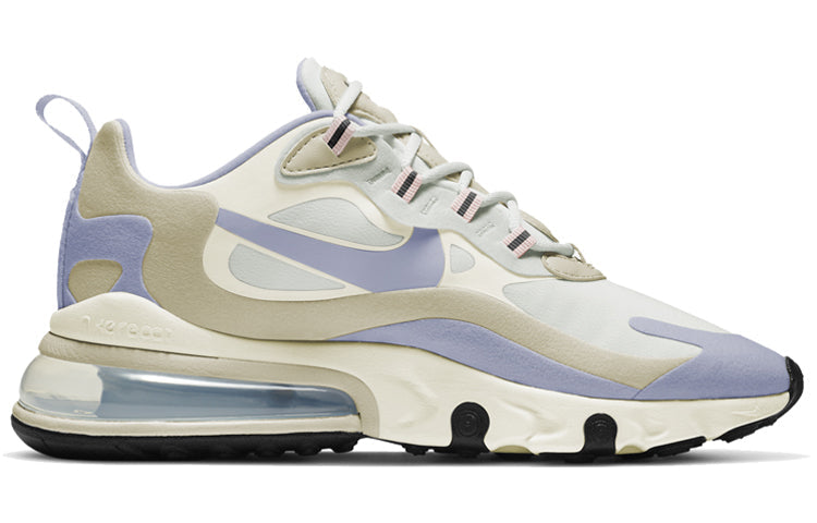 (WMNS) Nike Air Max 270 React 'White Fossil' CT1287-100