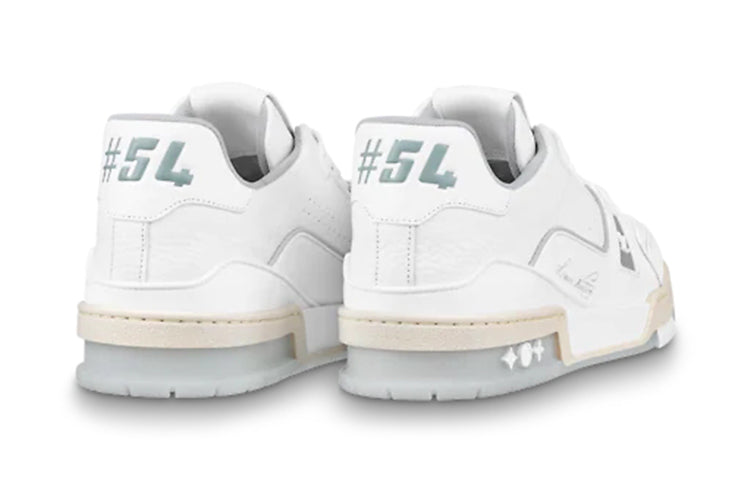 (WMNS) LOUIS VUITTON LV Trainer Sneakers 'White with Transparent' 1A9UP6