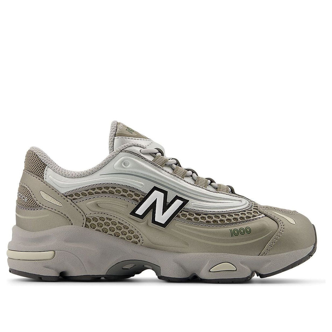 (PS) New Balance 1000 'Arid Stone Light Silver Metallic' PV1000NK
