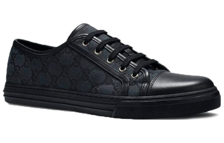 Gucci GG Canvas Low 'Black' 426189-KQWM0-1948