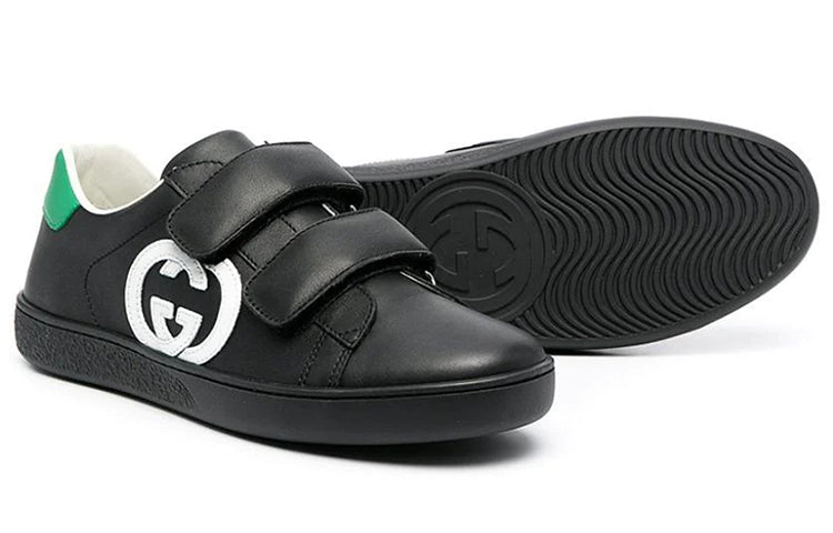 (GS) Gucci Ace Sneakers 'Black' 649759-BOQB0-1061