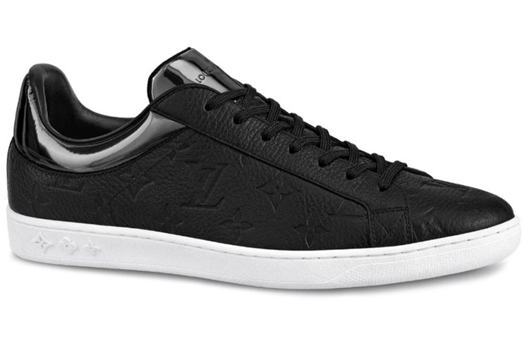 LOUIS VUITTON Luxembourg Sneakers 'Black Logo Monogram' 1A80XZ