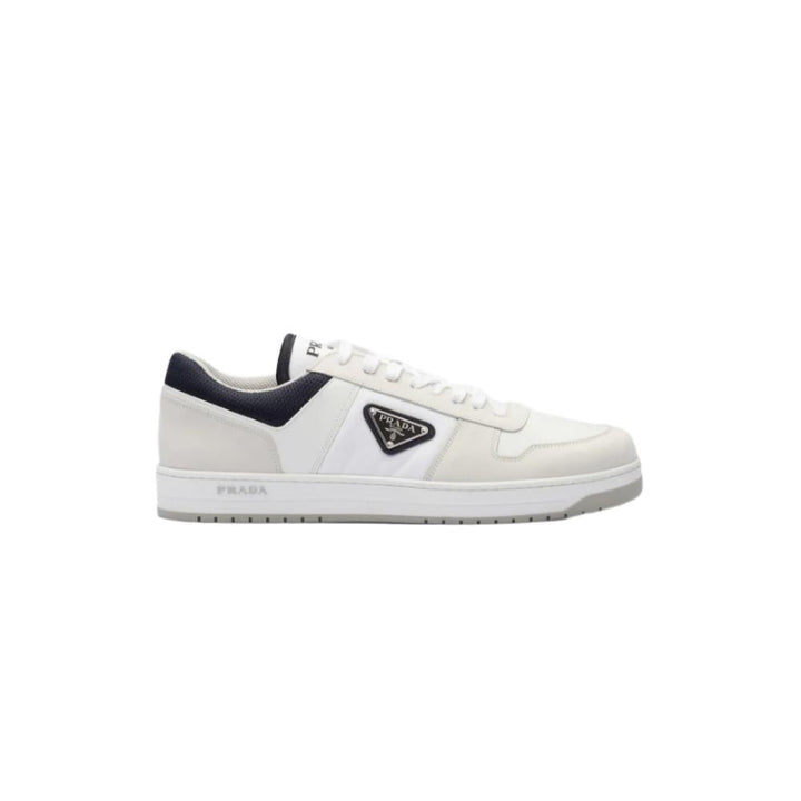 Prada Downtown Re-Nylon sneakers 'White/Beige/Black'