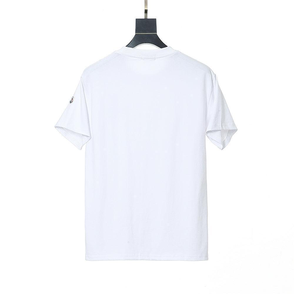 Moncler T-Shirt Without Collar 'White'