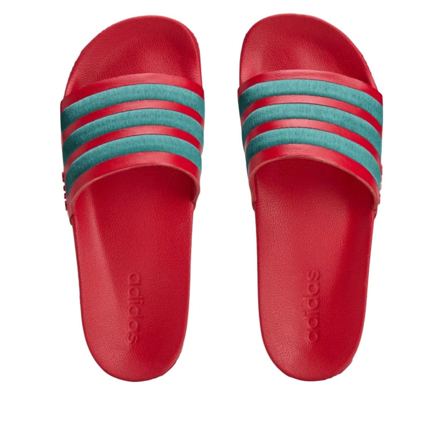 adidas x Arte Antwerp Adilette Slides 'Better Scarlet Collegiate Green' KI8336