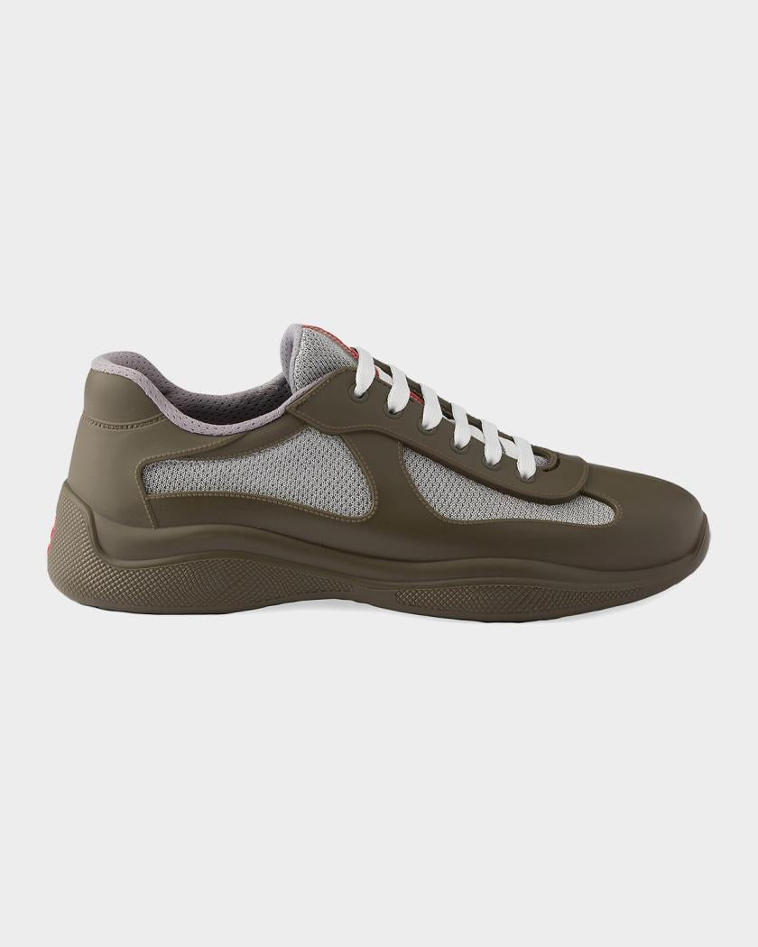 Men's America's Cup Soft Rubber & Bike Fabric Sneakers